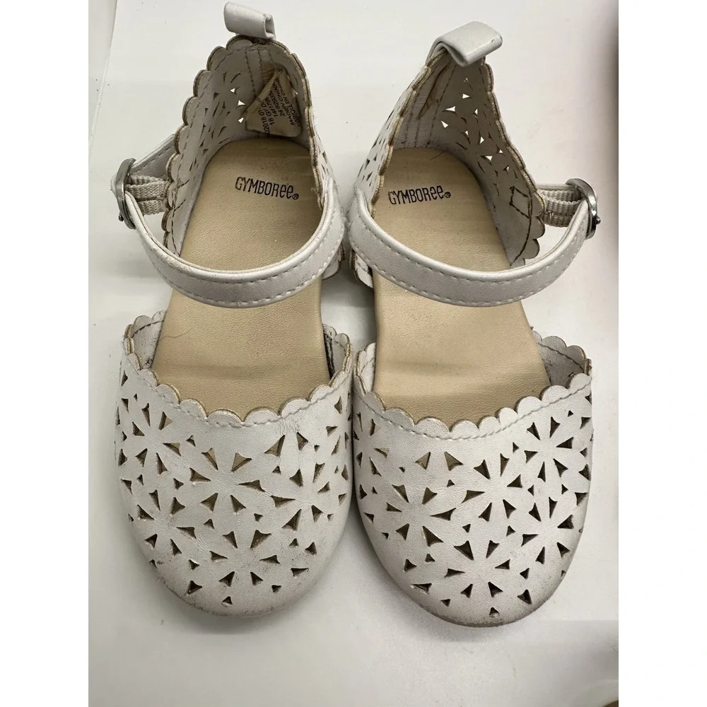 Large Lot Of Gymboree Baby Girl Shoes Size 5‎
